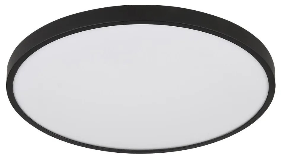 Globo 41566-15S - LED Плафониера NIELSEN LED/15W/230V Ø 23 см черен