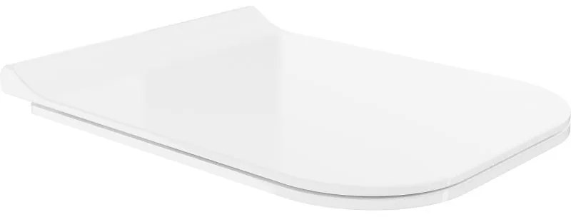 Mexen седалка със забавено затваряне slim, дуропласт, бяла гланц - 39070100