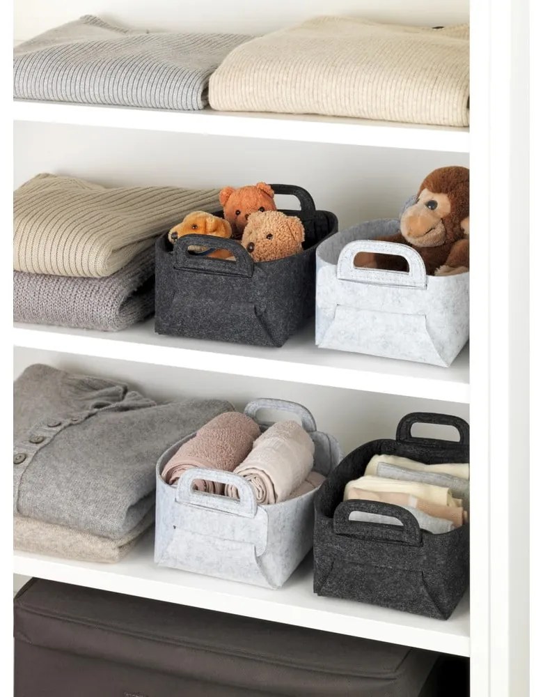 Кошници от плат в комплект от 2 Nina - Wenko