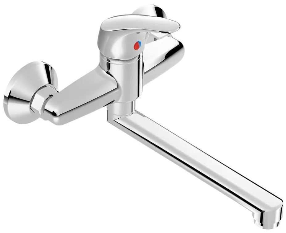 JIKA H3111N70042301 - Смесител TALAS за мивка 15,5 см, хром лъскав