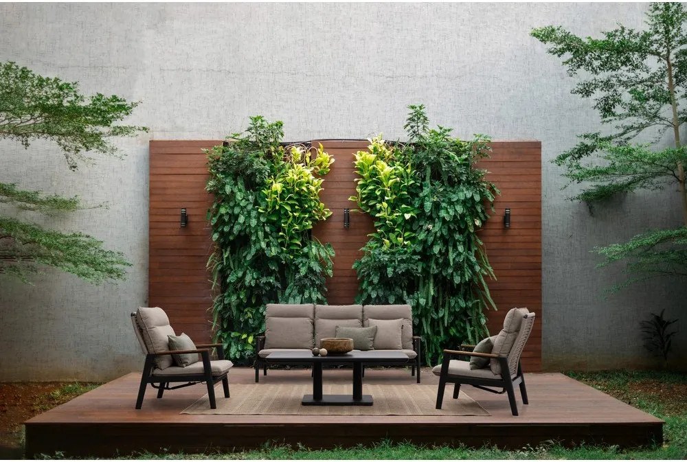 Алуминиева градинска маса за хранене 80x140 cm Miguel – Bizzotto