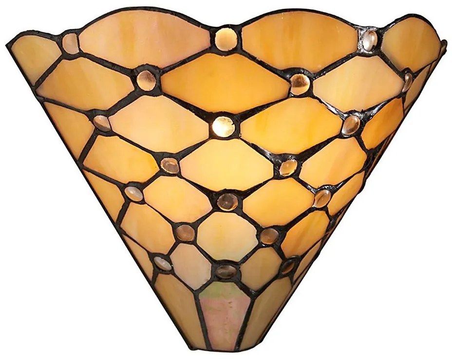 Endon 64302 - Настенно осветително тяло Tiffany PEARL 1xE14/40W/230V