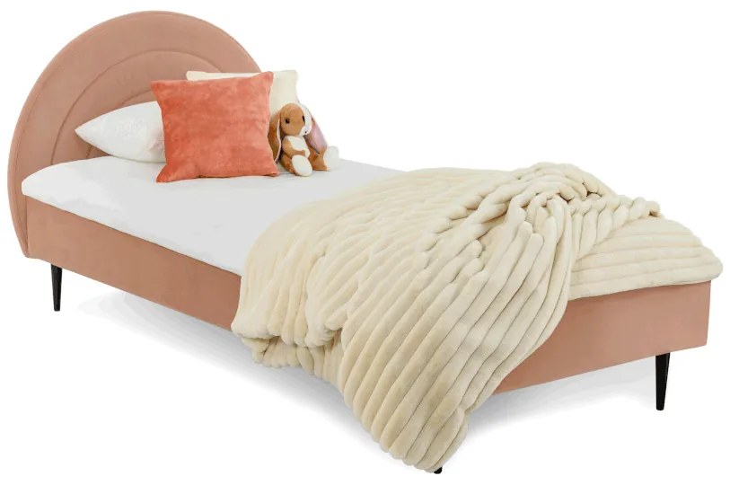 Розово детско легло 90x200 cm Rainbow – Scandic