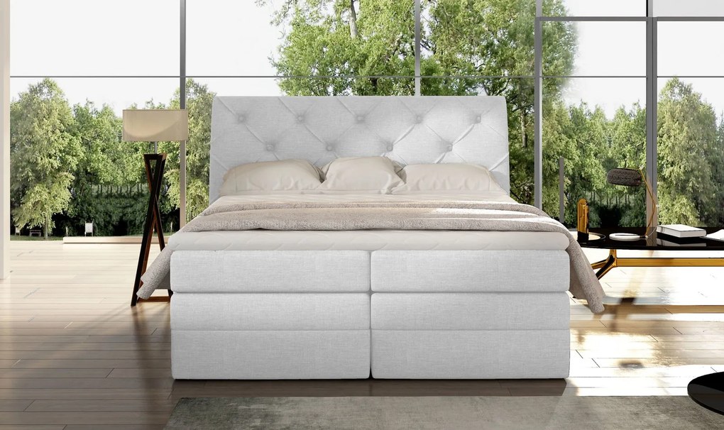 Тапицирано легло Lorane-Leuko-140 x 200