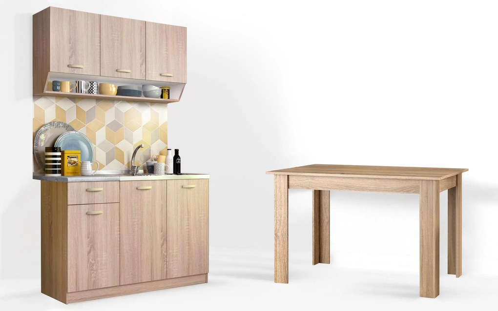 Комплект Кухня Арета + трапезна маса Дони