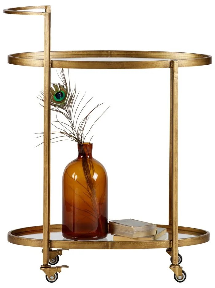 Маса за сервиране на колелца 35x67 cm Push – WOOOD