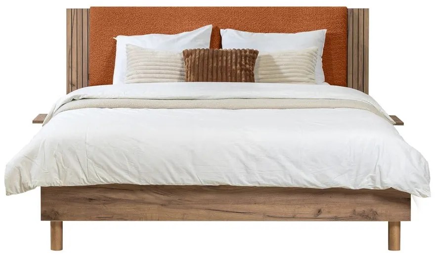 Оранжево двойно легло с включена подматрачна рамка 160x200 cm Lior – Bobochic Paris