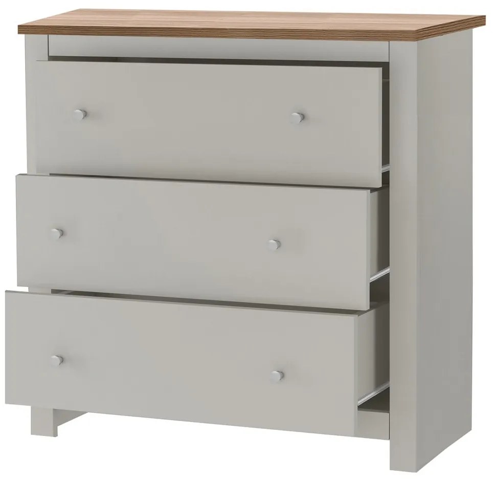 Сив висок скрин 81x35 cm Emerald – Støraa