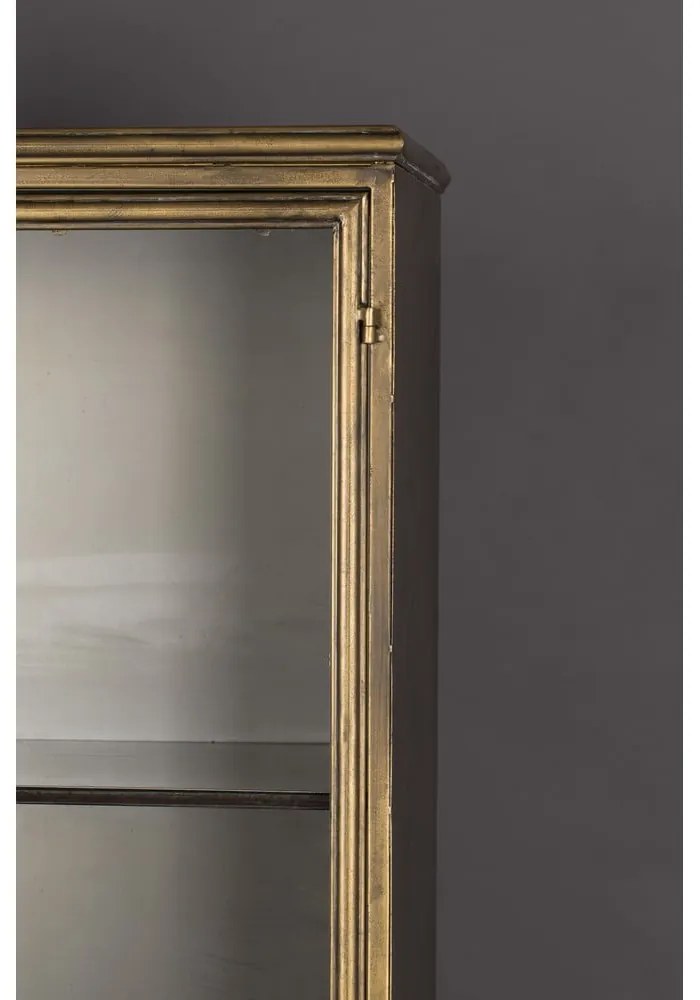 Метална витрина в златист цвят 64x184 cm Gertlush - Dutchbone
