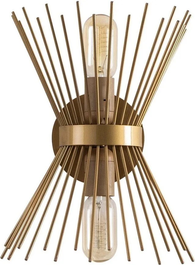 Стенна лампа в златист цвят Kirpi – Opviq lights