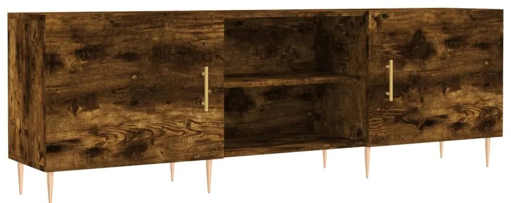 829089 vidaXL ТB шкаф, опушен дъб, 150x30x50 см, инженерно дърво