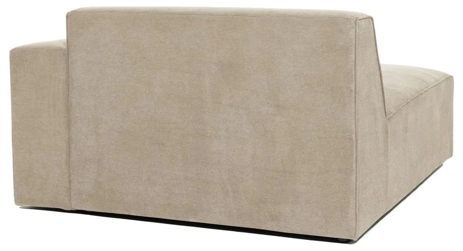 Бежов велурен модул на дивана (десен ъгъл) Sting - Scandic