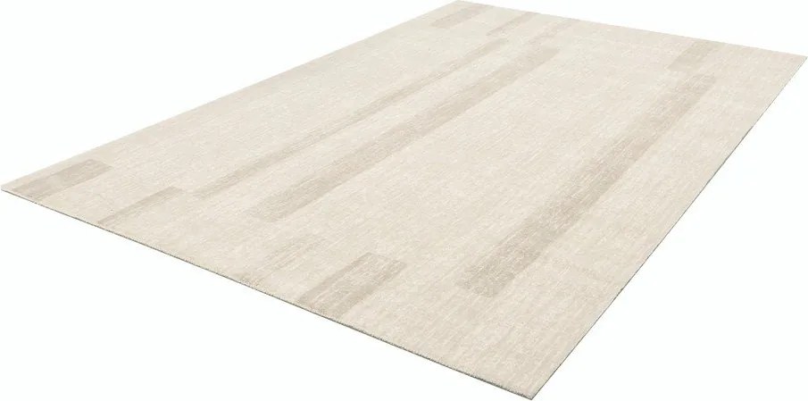 Бежов вълнен килим 200x300 cm Agnus Brush Lines – Agnella