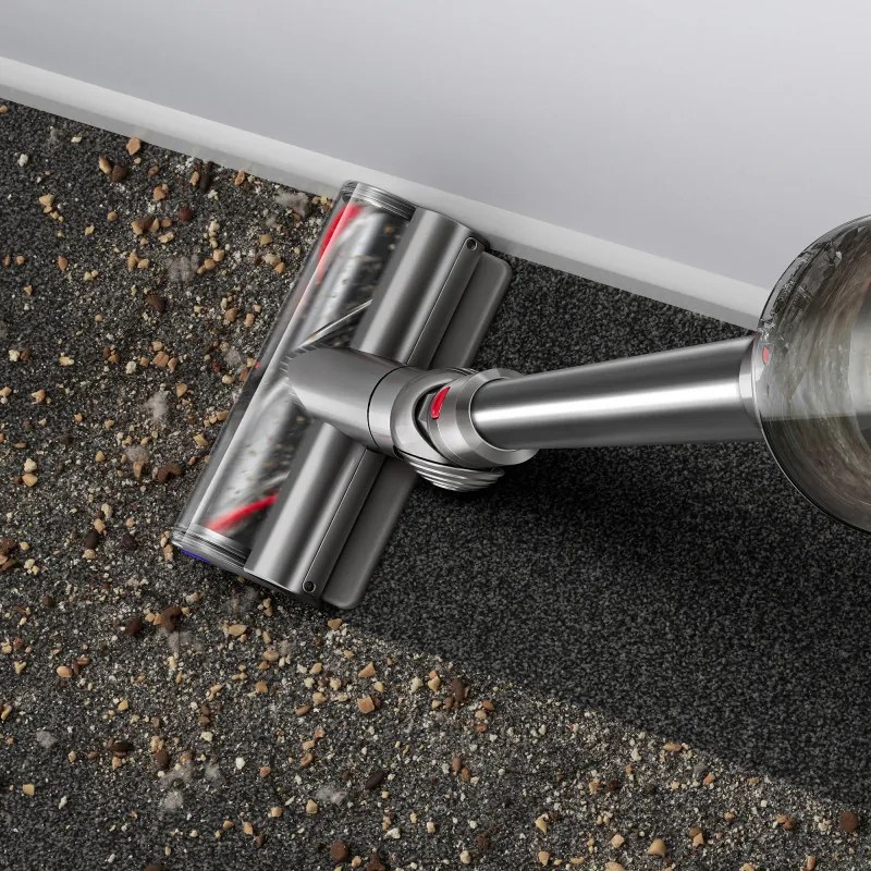 Вертикална прахосмукачка Dyson V15S Detect Submarine 448798-01, 660W, 0.77 л, 60 мин автономия, Сензори, 4 режима, LCD, Сив/син