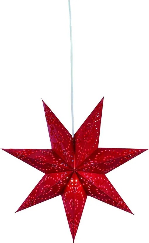 Червена висяща коледна светлинна украса Aratorp – Markslöjd