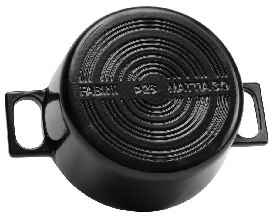 Касерола от излято желязо с капак подходяща за индукционен котлон 5,5 l Mattia 3.0 – FABINI