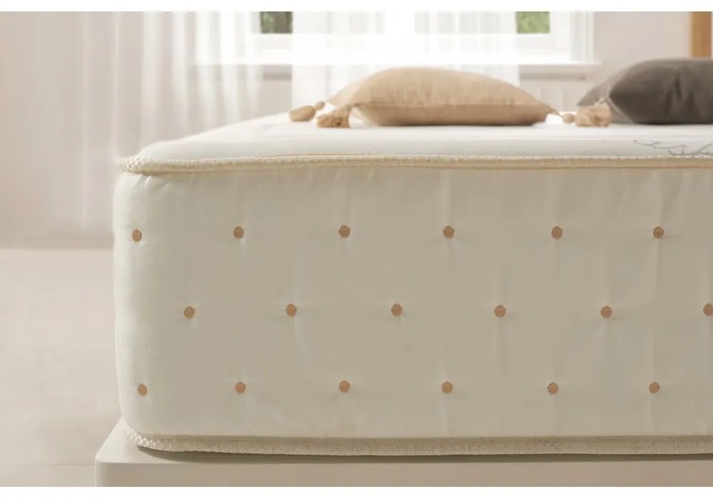 Твърд/средно твърд двустранен матрак от пяна 120x200 cm Premium Cashmere - Moonia