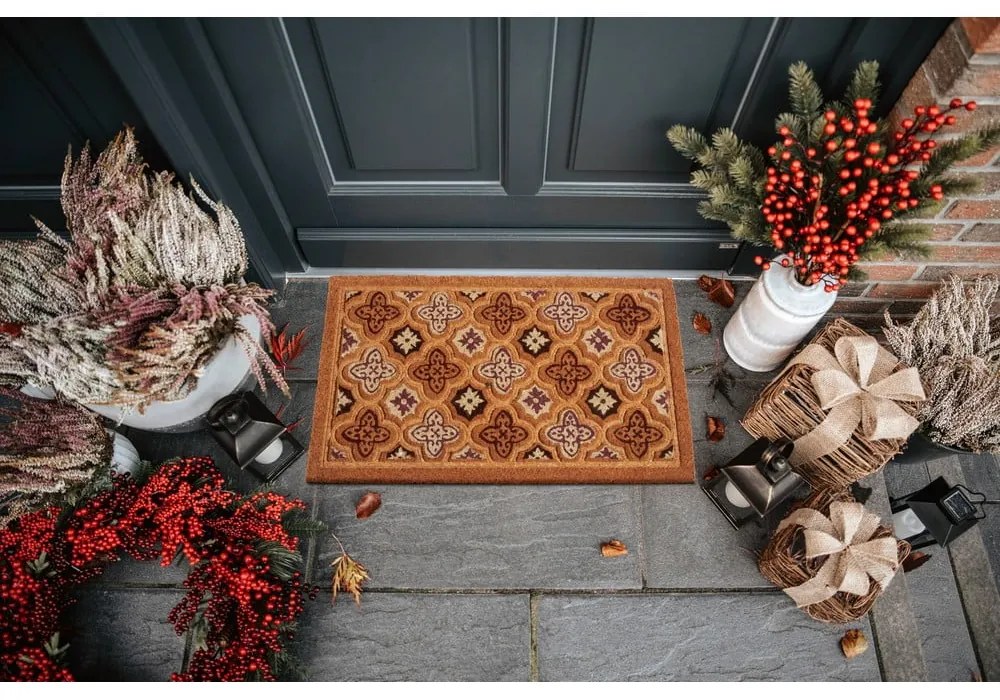 Изтривалка от кокосови влакна 45x75 cm Tiles - Hanse Home