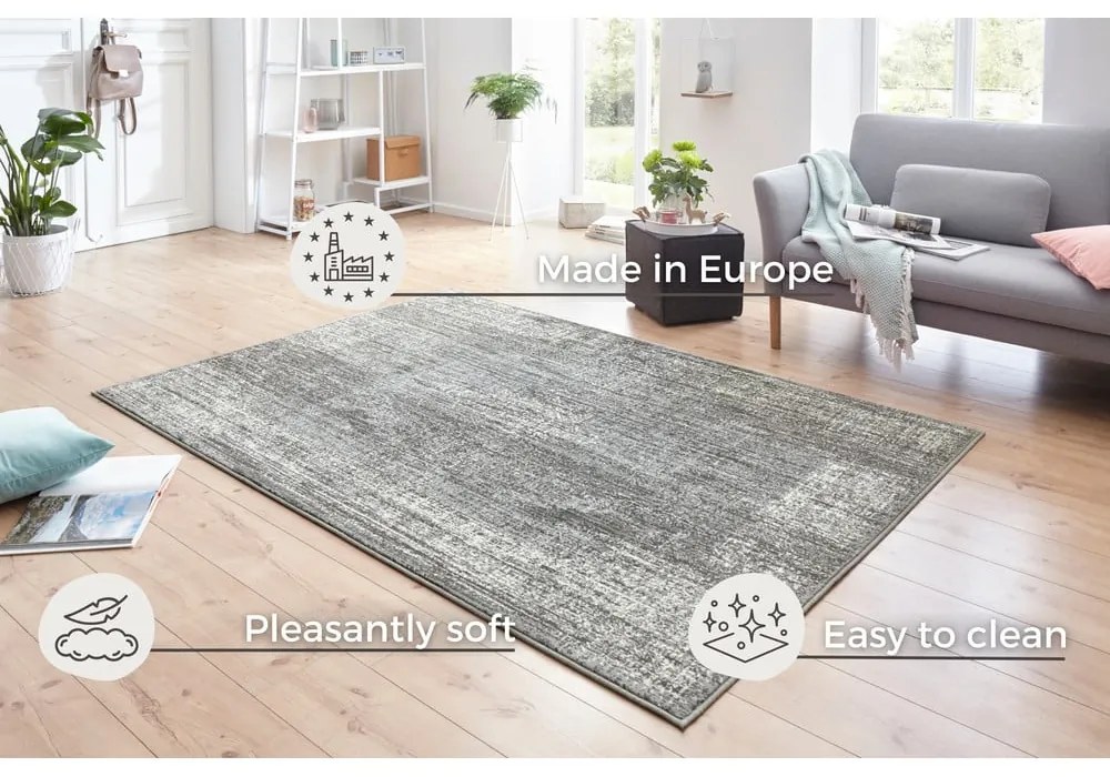 Сив килим Celebration , 80 x 150 cm Elysium - Hanse Home