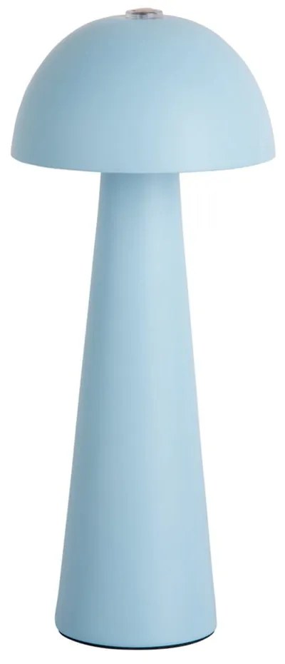 Светлосиня LED настолна лампа (височина 16,5 cm) Mini LED Dome – Leitmotiv