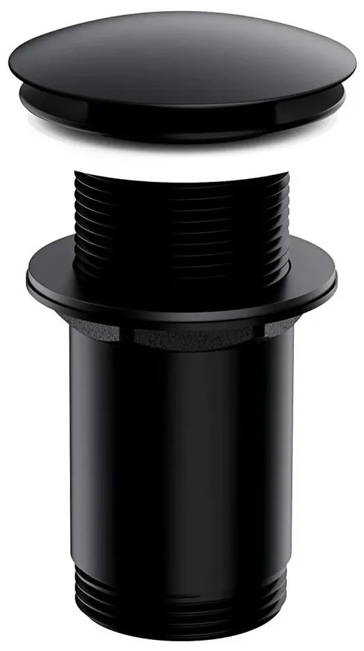 OMNIRES A716BL - CLICK-CLACK умивалник, пр. 6,6 см, матово черен