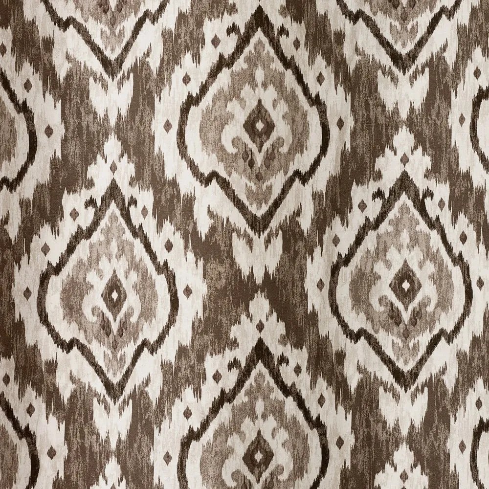 Кафяви пердета в комплект от 2 бр. 229x229 cm Suri Geo – Pineapple Elephant