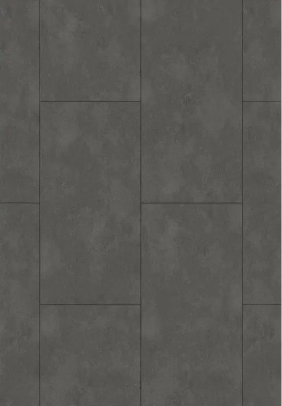 Mexen Steel Black винилови панели 610 x 305 mm SPC 6,5 mm, подложка IXPE 1,5 mm, 4 V-фуга, Камък