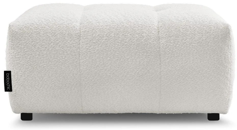 Бяла табуретка от букле Roxelane – Bobochic Paris