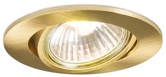 Смарт вградено осветление златно, накланящо се, вкл. Wifi GU10 - Cisco