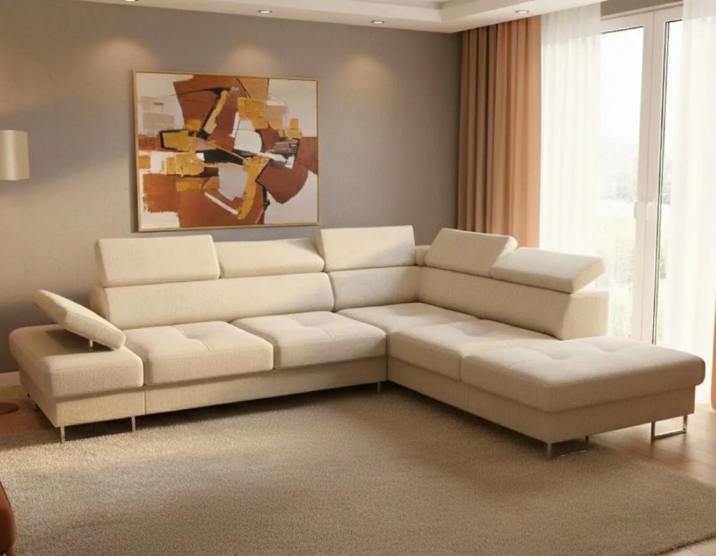 Ъглов диван Gelito-Ekrou-Right