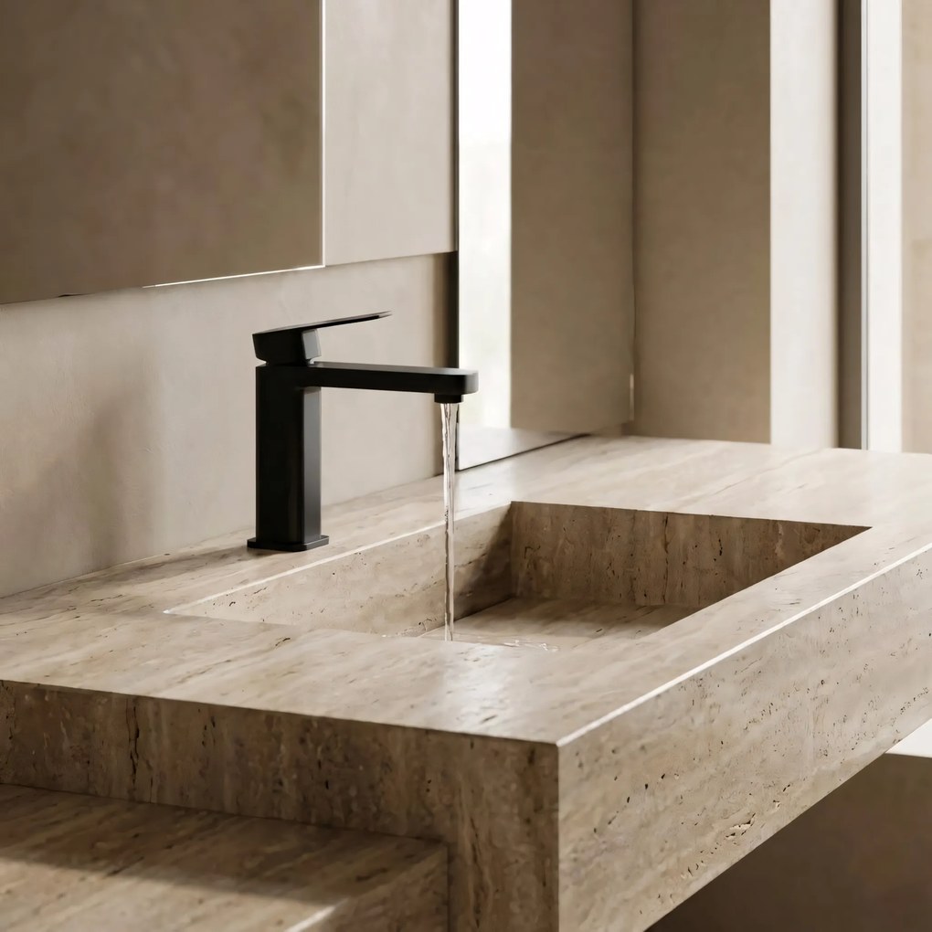 Смесител за баня Rea Arlo Black