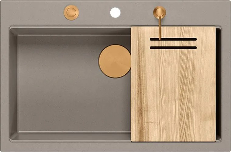 гранитна мивка MARC 110 WORKSTATION Beige