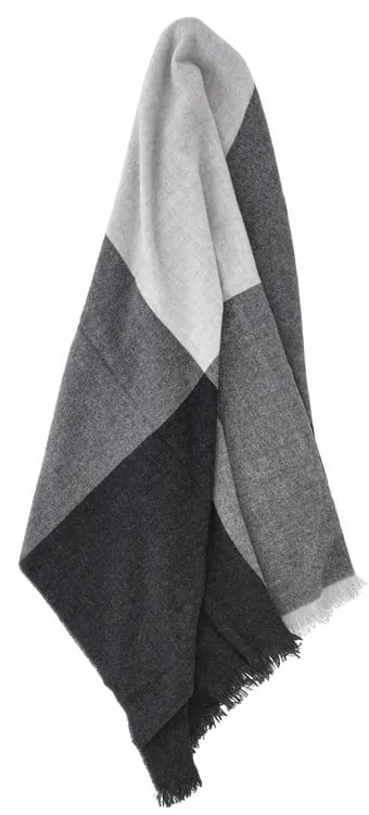 Сиво вълнено одеяло 130x200 cm Merino – Södahl