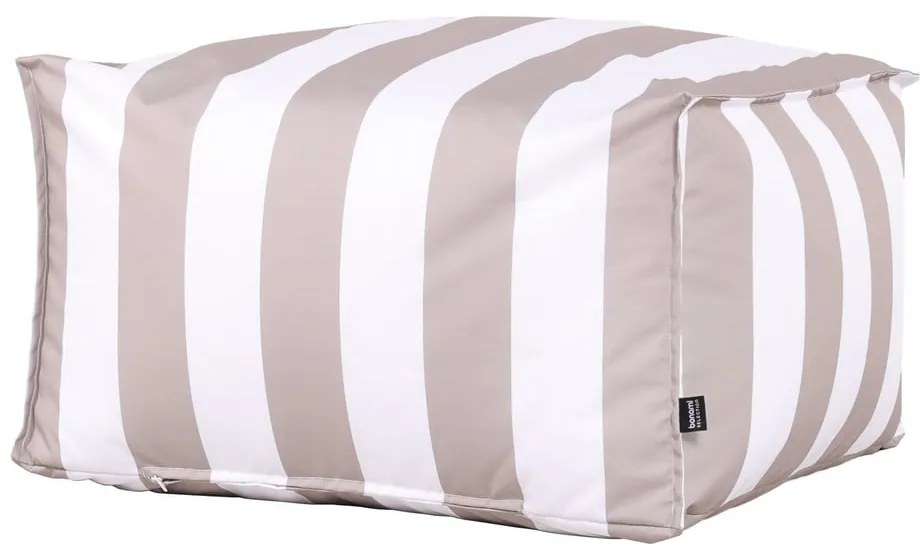 Градински чувал за сядане в бял и сив цвят – Bonami Essentials