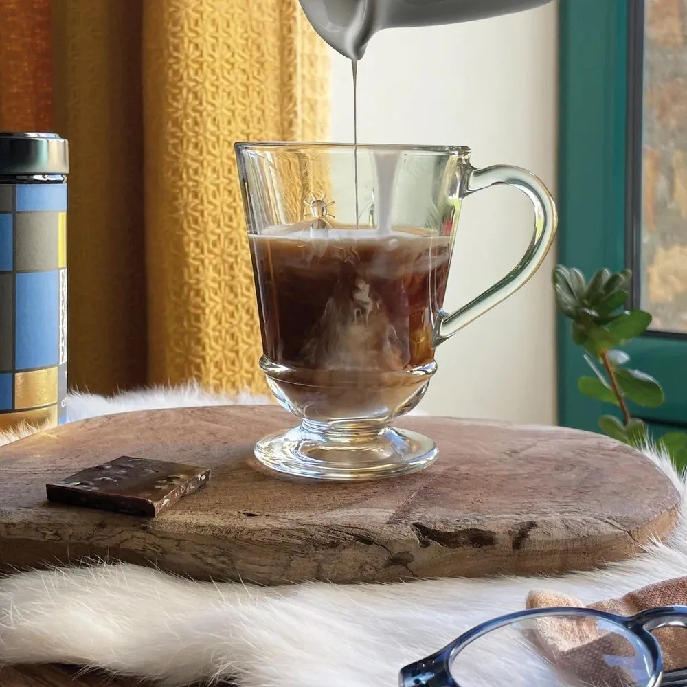 Стъклена чаша с дръжка La Rochère Abeille, 210 ml - La Rochére