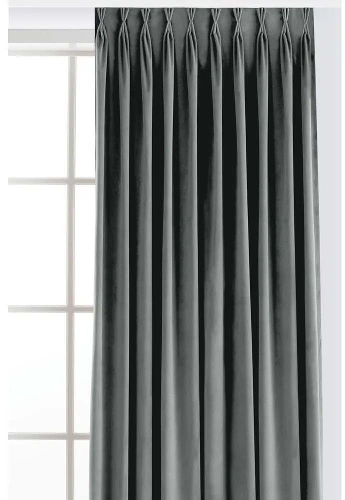 Сива затъмняваща завеса 200x175 cm Velto – Filumi