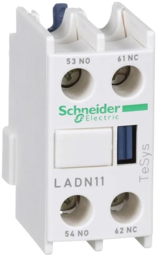 SE Блок помощни контакти TeSys D 1NO-1NC винтови клеми  - LADN11