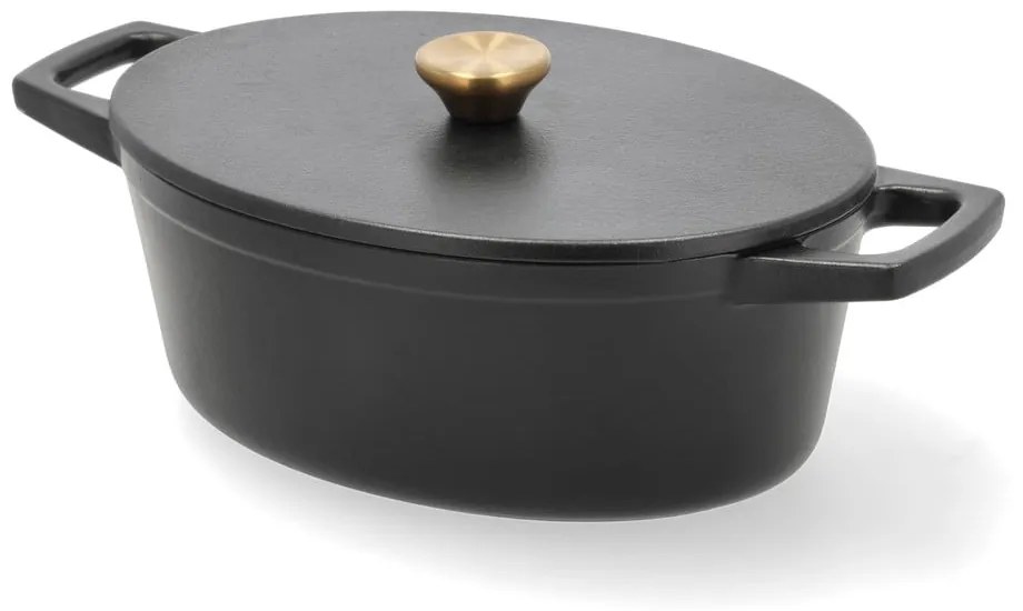 Гърне от излято желязо с капак подходящо за индукционен котлон 3,8 l – Holm