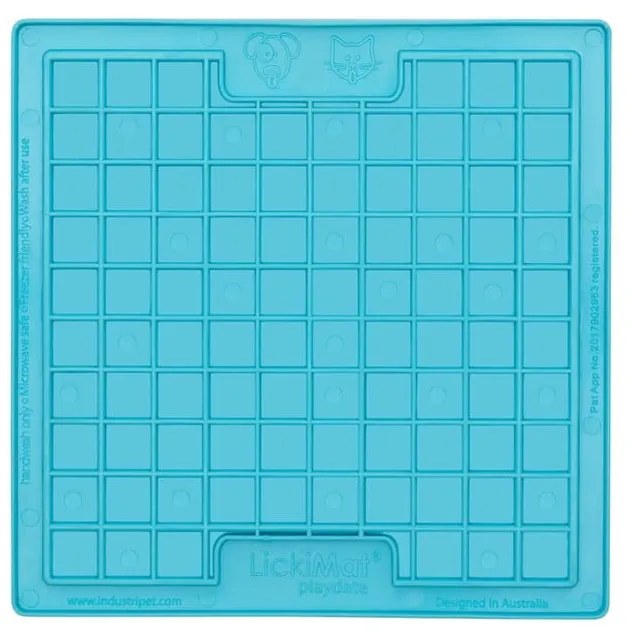 Подложка за облизване Playdate Turquoise - LickiMat