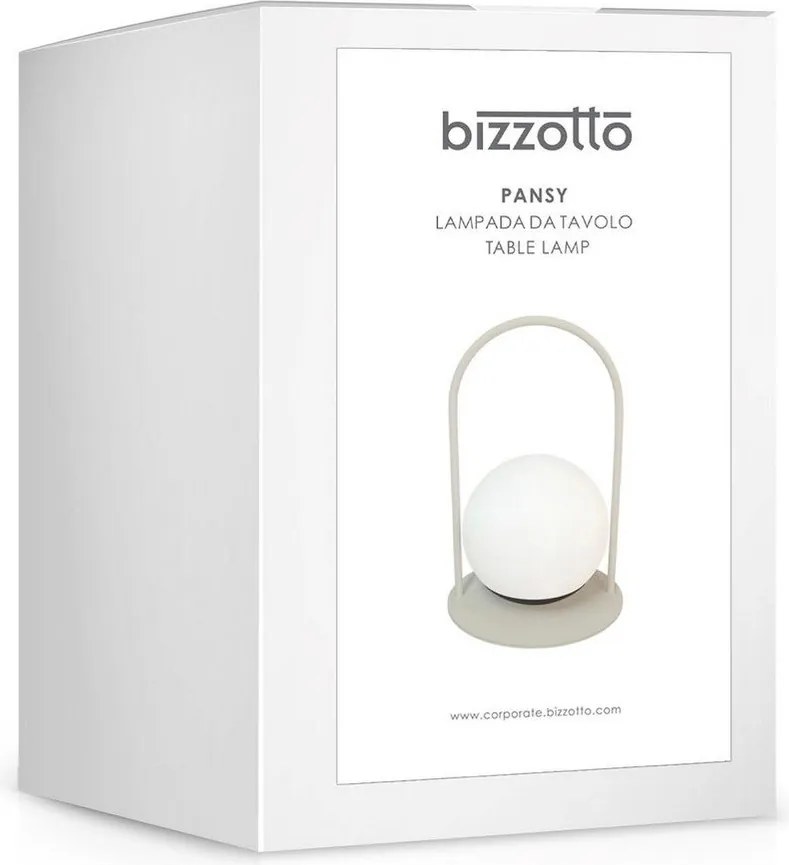 LED настолно затъмняващо се външно осветително тяло с USB ø 13,5 cm Pansy – Bizzotto