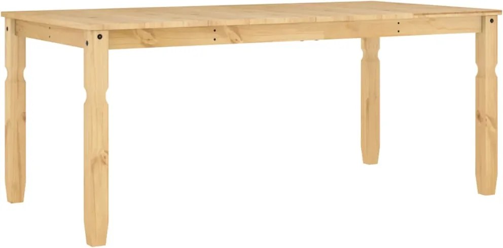 4005720 vidaXL Тоалетка Corona, 180x90x75 см, бор масив