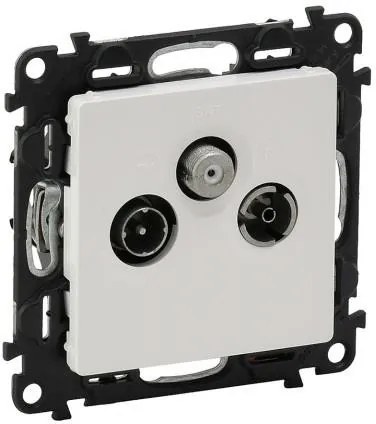 Legrand Розетка TV+R+SAT 1.5dB цвят бял Valena Life  - 753152