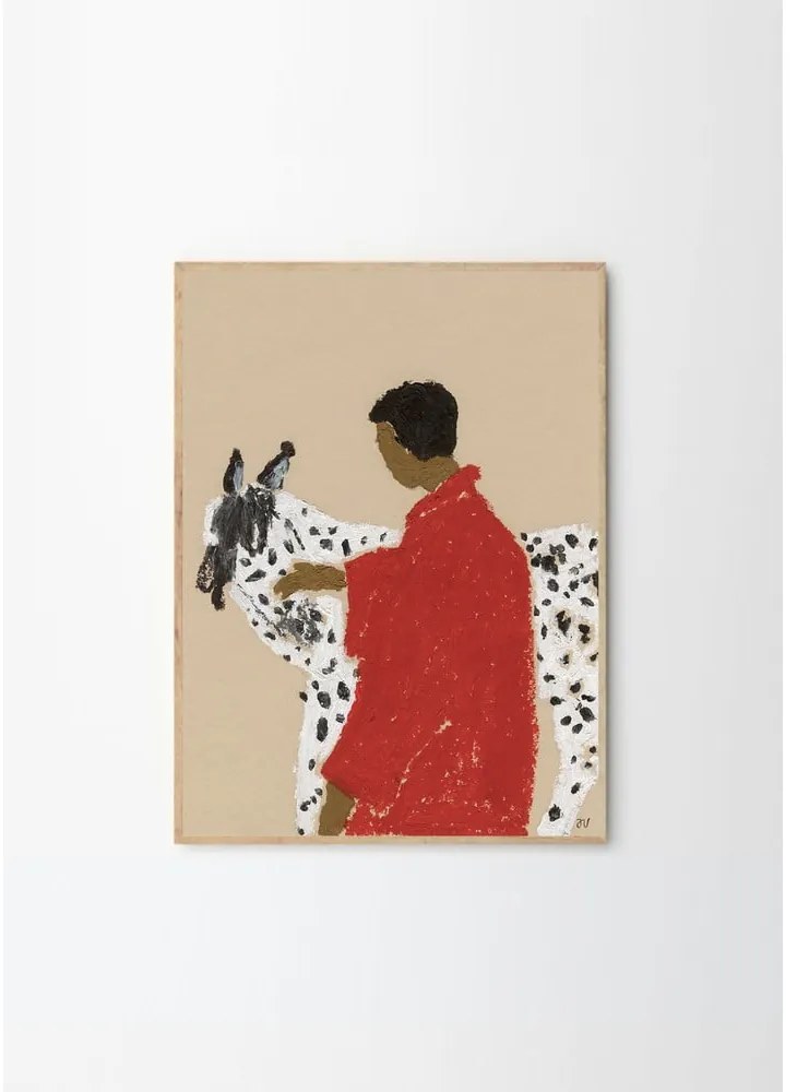 Постер 30x40 cm Spotted Horse – Isabelle Vandeplassche – The Poster Club