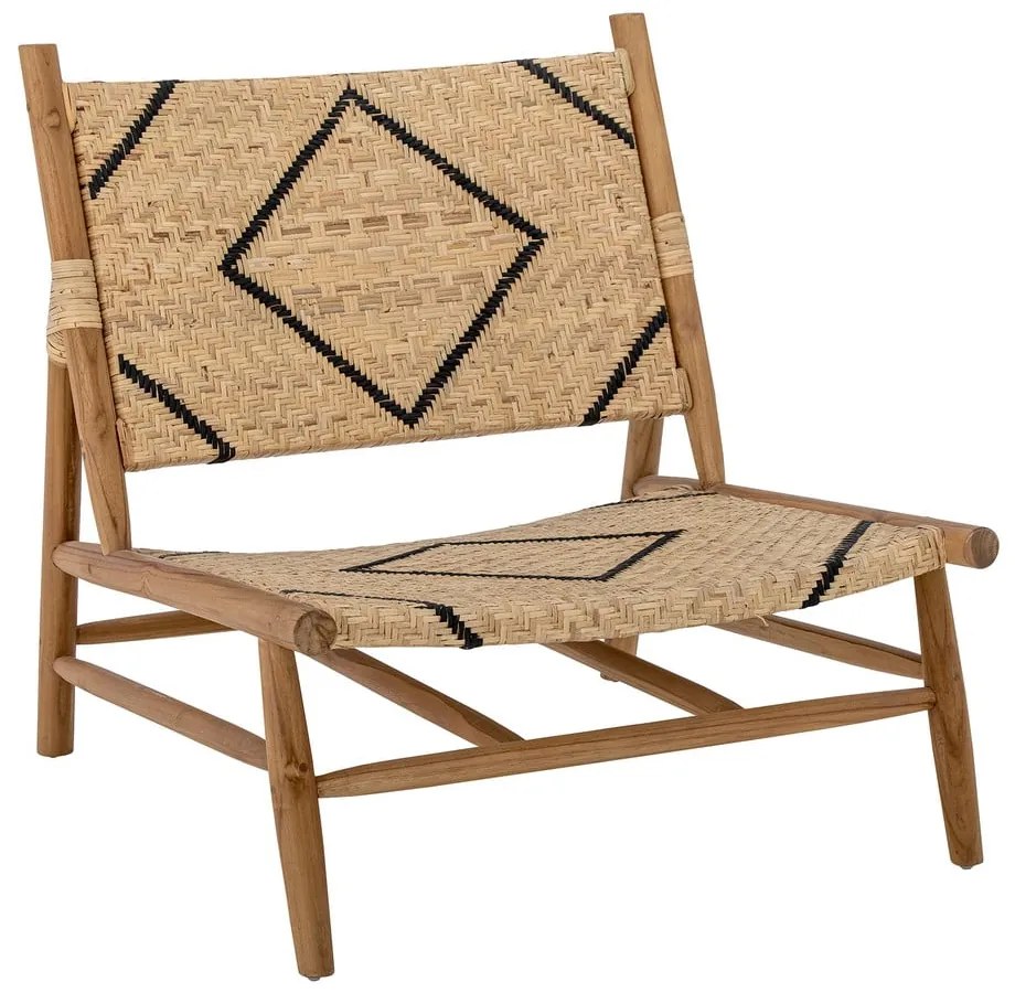 Фотьойл с ракита в естествен цвят Lennox - Bloomingville