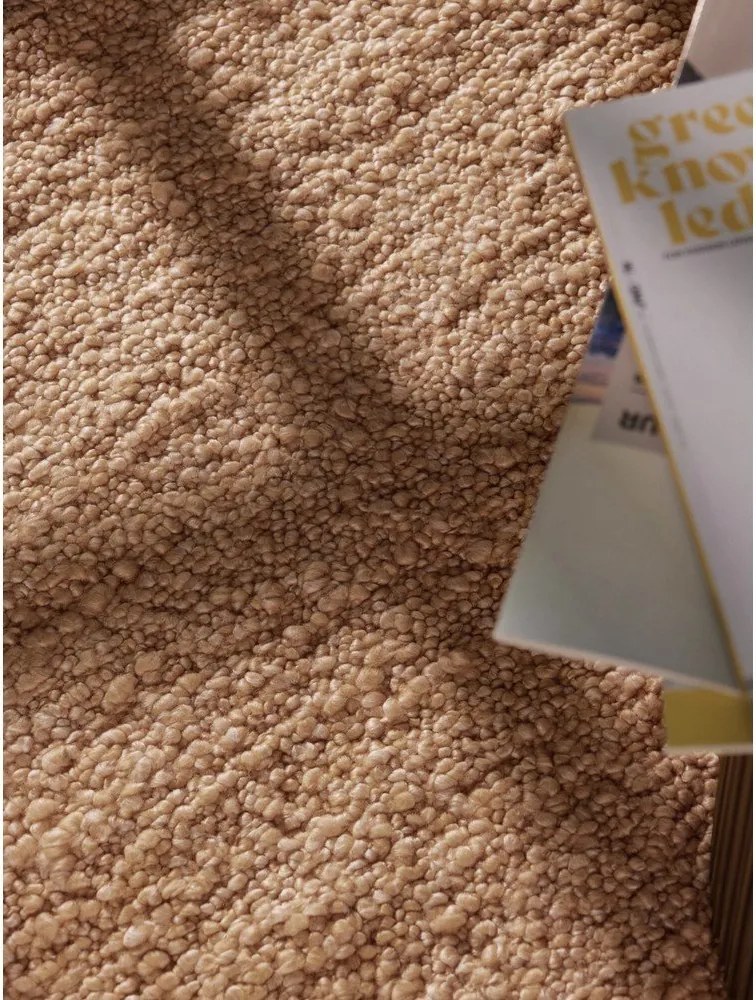 Бежов ръчно изработен килим от букле 160x230 cm Notting Hill Portobello – Ted Baker