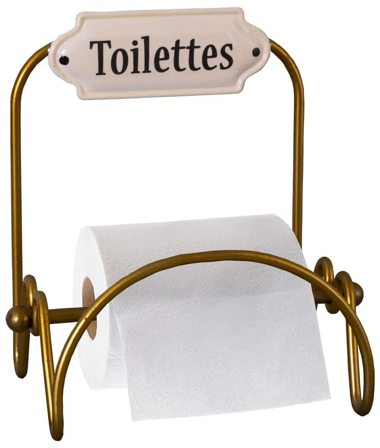 Метален държач за тоалетна хартия за монтиране на стена - Antic Line
