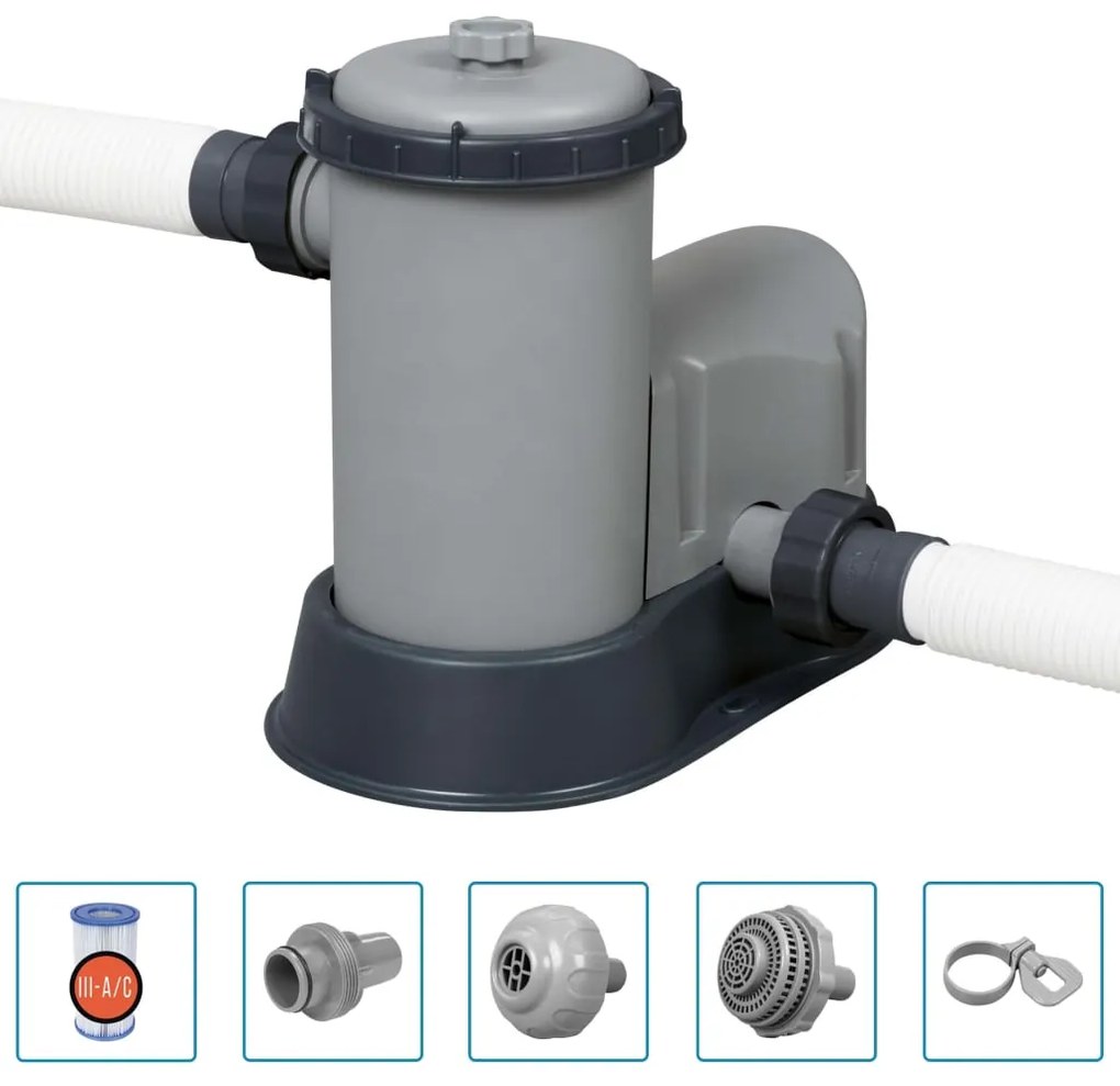 Bestway Филтърна помпа за басейн Flowclear 5678 л/ч