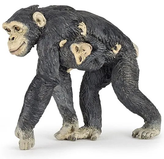 Papo - Фигурка Chimpanzee and Baby 50194