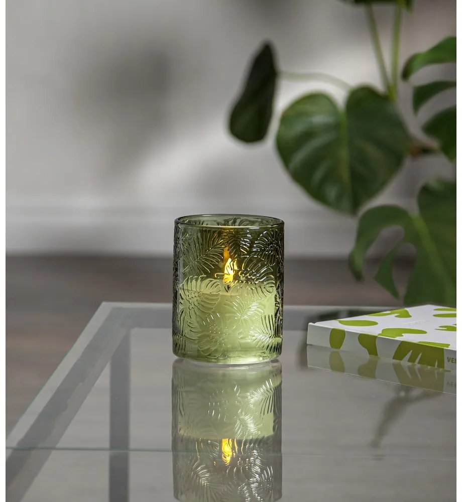 LED свещ (височина 12,5 см) Flamme Leaf - Star Trading