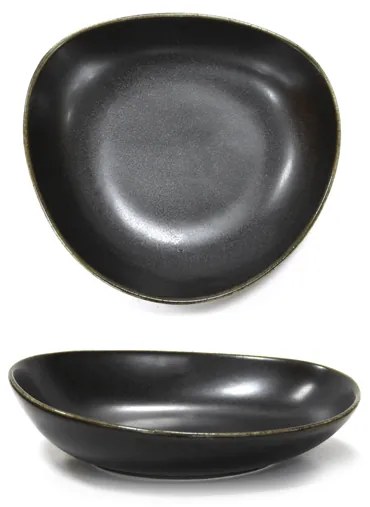 Horecano - Порцеланова чиния дълбока ф23см ANTIQUE-BLACK (TR0003-9B)